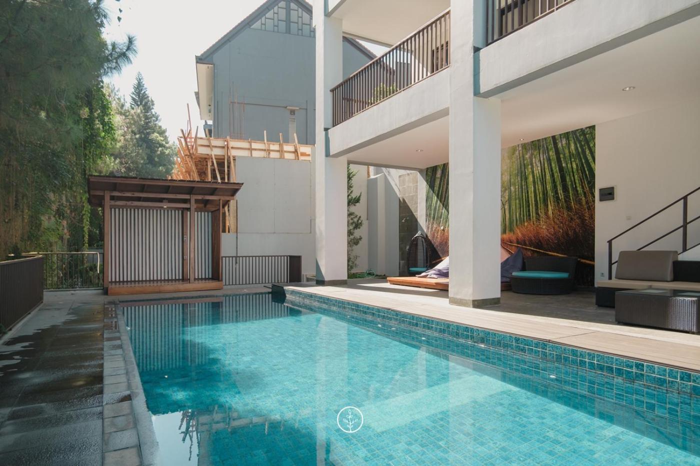 Narwastu Hill View Villa 6 Bedrooms With A Private Swimming Pool Бандунг Екстер'єр фото
